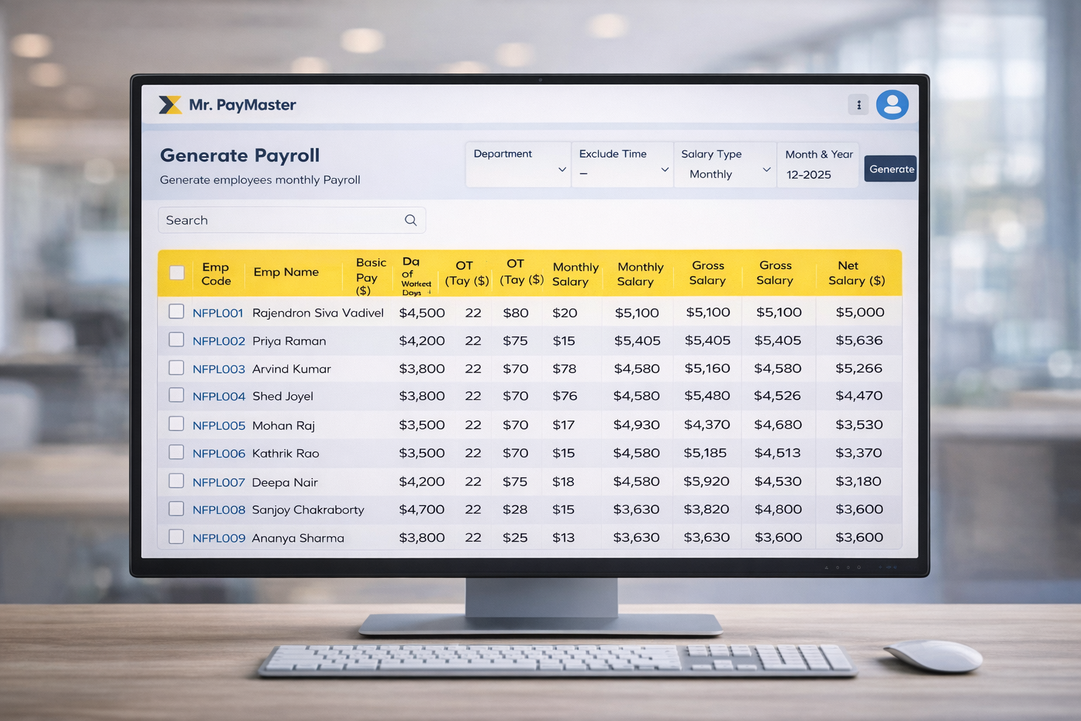 Payroll Approval Workflow